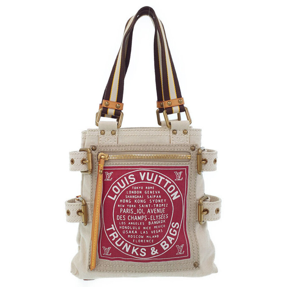 Louis Vuitton Globe Shopper Tote Bag White